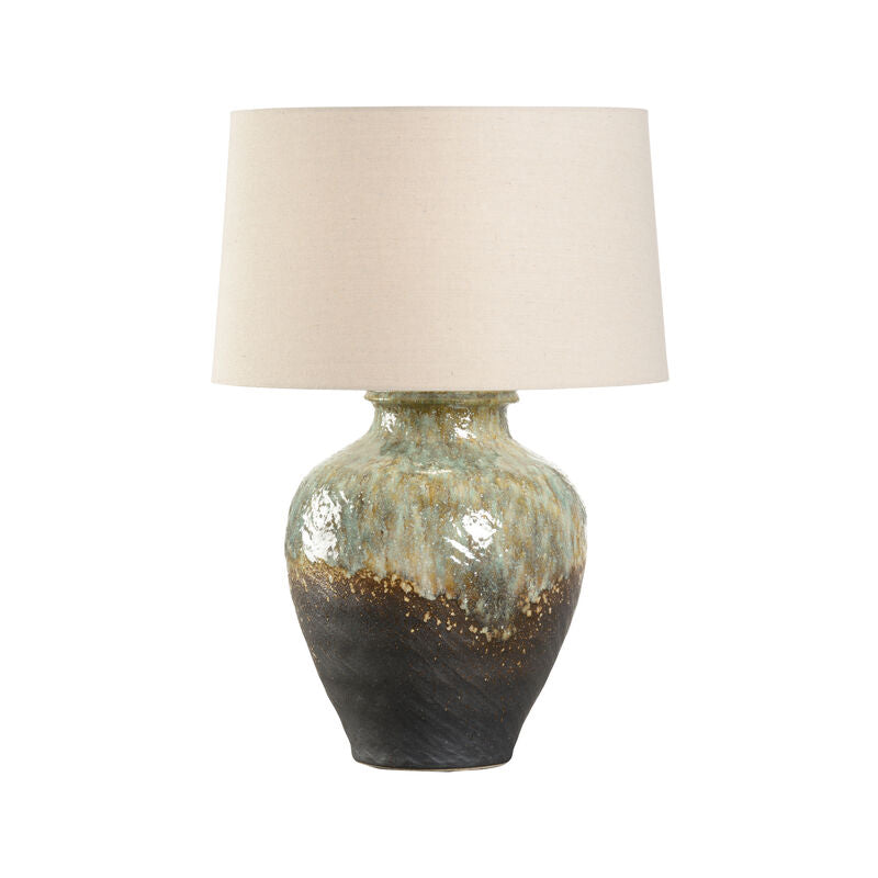 Wildwood Daichi Unique Glaze Finish Handcrafted Table Lamp