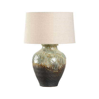 Wildwood Daichi Unique Glaze Finish Handcrafted Table Lamp