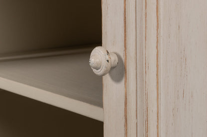 Lilac Four Doors Wood Sideboard