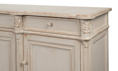 Lilac Four Doors Wood Sideboard