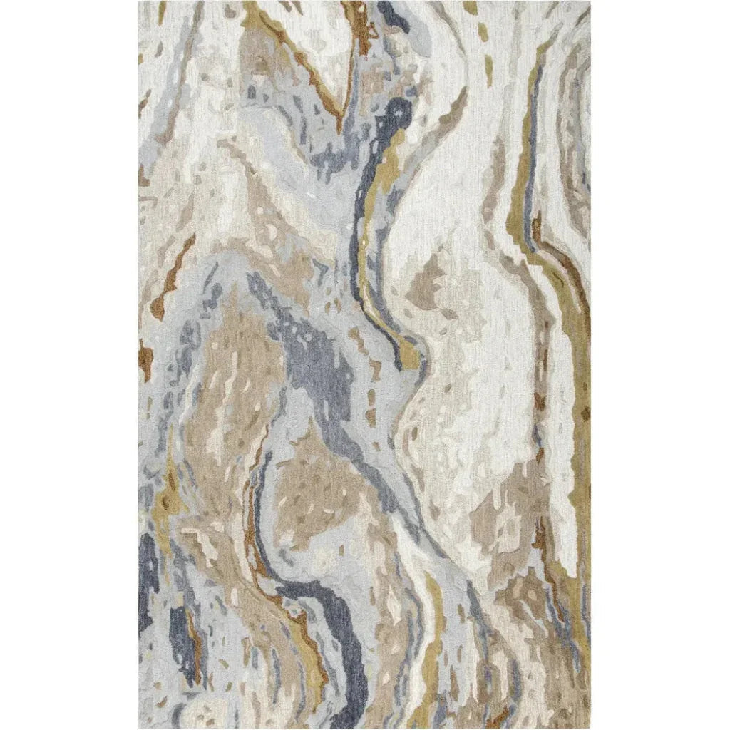 Bole Abstract Beige Large Area Rugs For Living Room