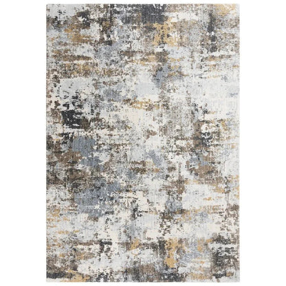 Bung Abstract Blue Large Area Rugs For Living Room