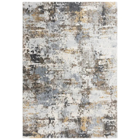 LOOMLAN Bung Abstract Blue Large Area Rugs