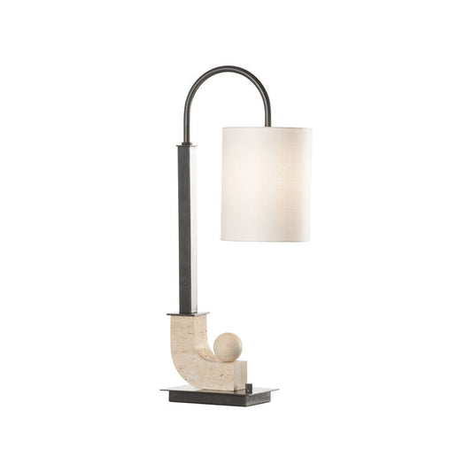 Wildwood The Loop Sleek Metal Arm Design Table Lamp