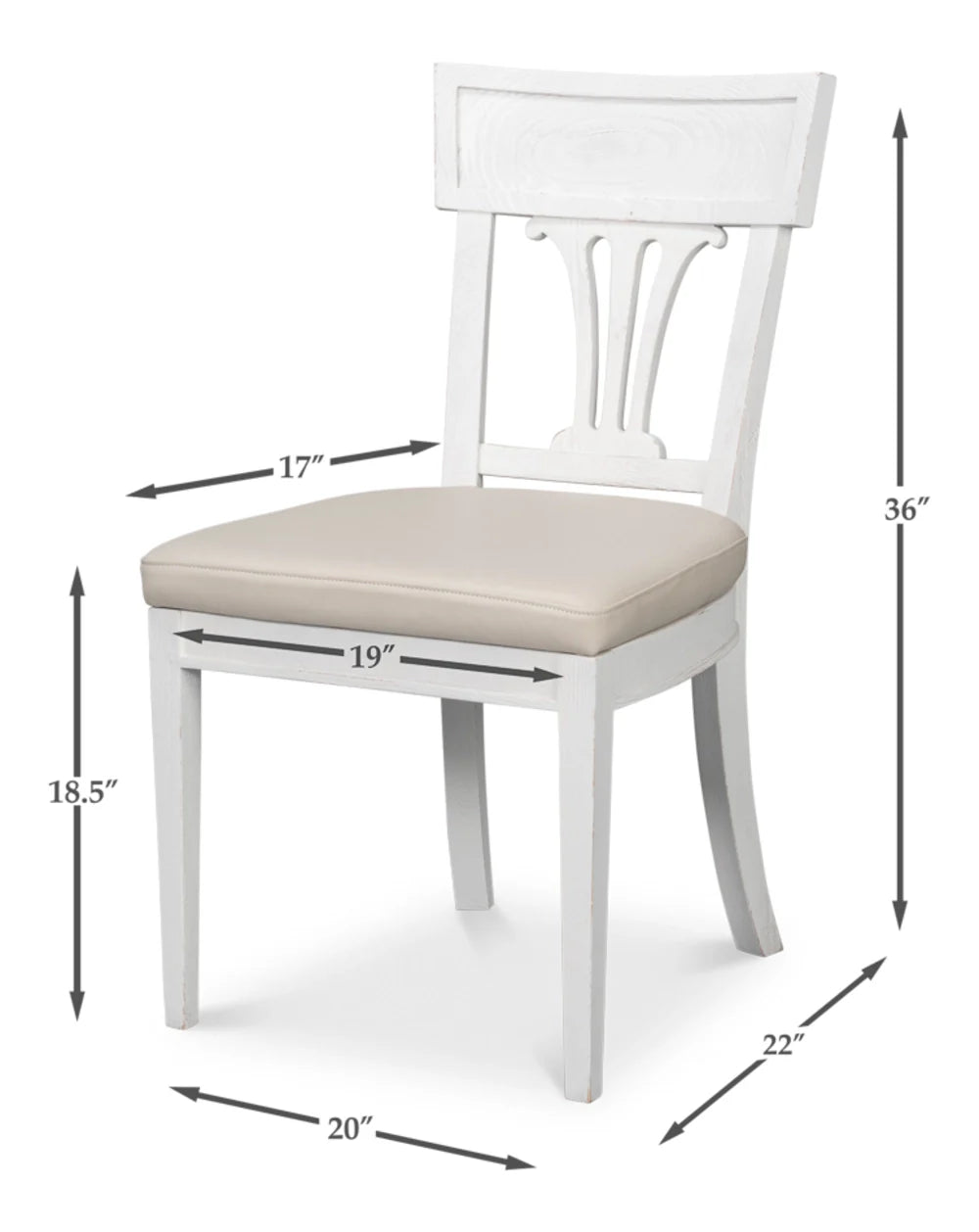 Bondi Bungalow Timeless Comfort Style Dining Chair (Set Of 2)