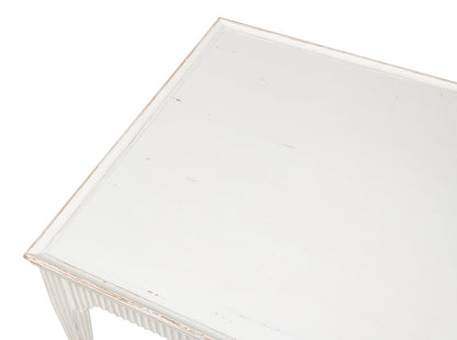 Jude Bungalow Pine White Rectangular Cocktail Table