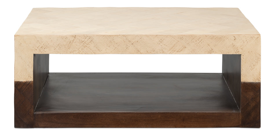 Rowan Mango Wood Brown Rectangular Coffee Table