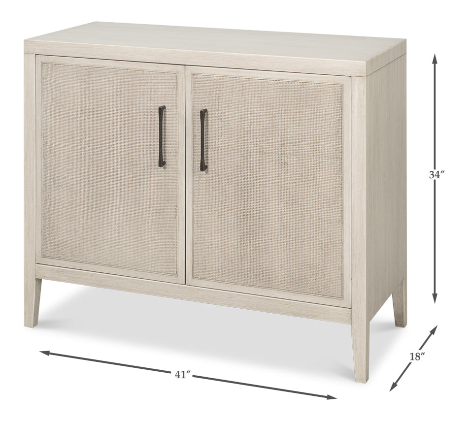 Charity Tulip Wood Ivory Two Door Sideboard