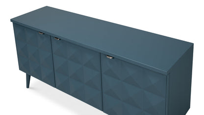 Diam Tulip Wood Blue Sideboard