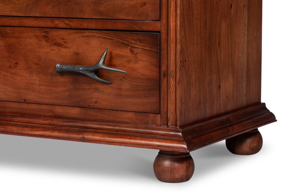 Sarreid Redford Four Drawers Wood Chest