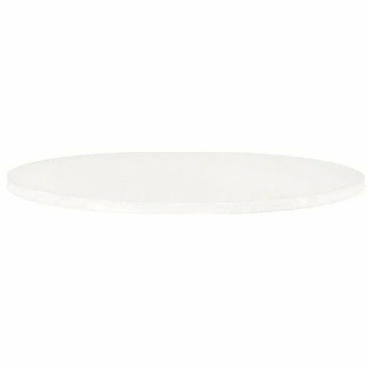 54" White Concrete Round Dining Table Top (Top Only) Dining Tables LOOMLAN By Essentials For Living