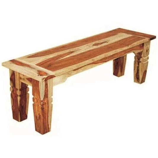 LOOMLAN Tahoe Natural Wood Dining Bench