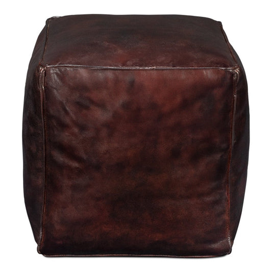 Sunday Afternoon Leather Dark Brown Cube