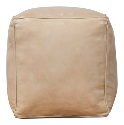 Sunday Afternoon Leather Beige Cube