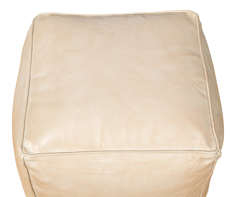 Sunday Afternoon Leather Beige Cube