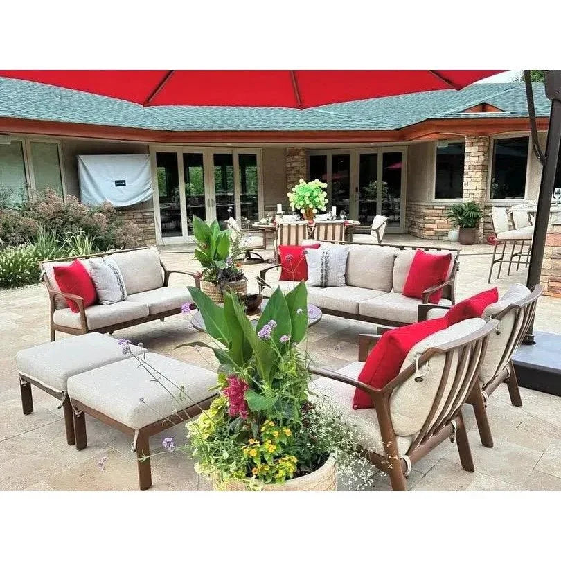 Castelle Berkeley Outdoor Lounge Chair Made USA -- view 6