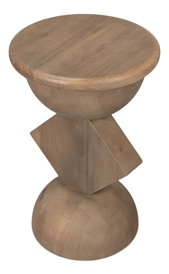 Romeo Natural Wooden Side Tables (Set Of 3)