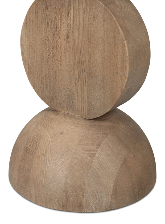 Romeo Natural Wooden Side Tables (Set Of 3)