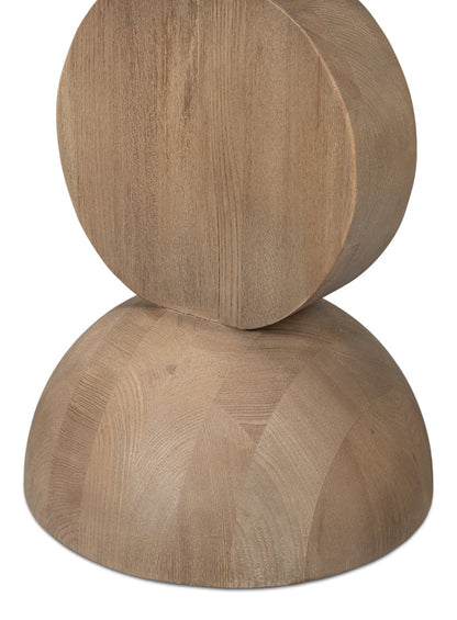 Romeo Natural Wooden Side Tables (Set Of 3)