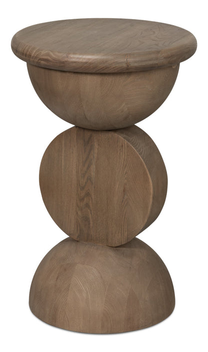 Romeo Natural Wooden Side Tables (Set Of 3)