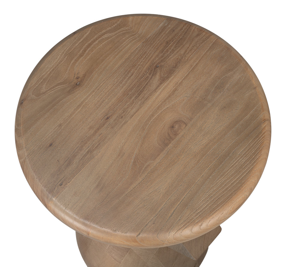 Romeo Natural Wooden Side Tables (Set Of 3)