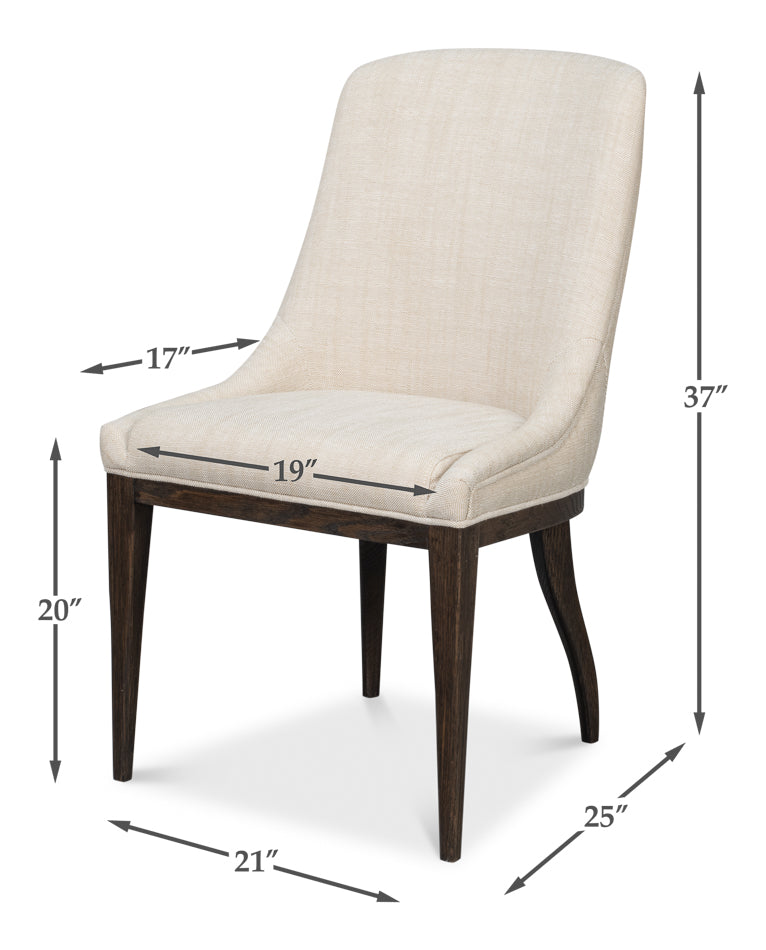 Emilio Grey Dining Chair - Stylish, Durable, Traditional (Set of 2)