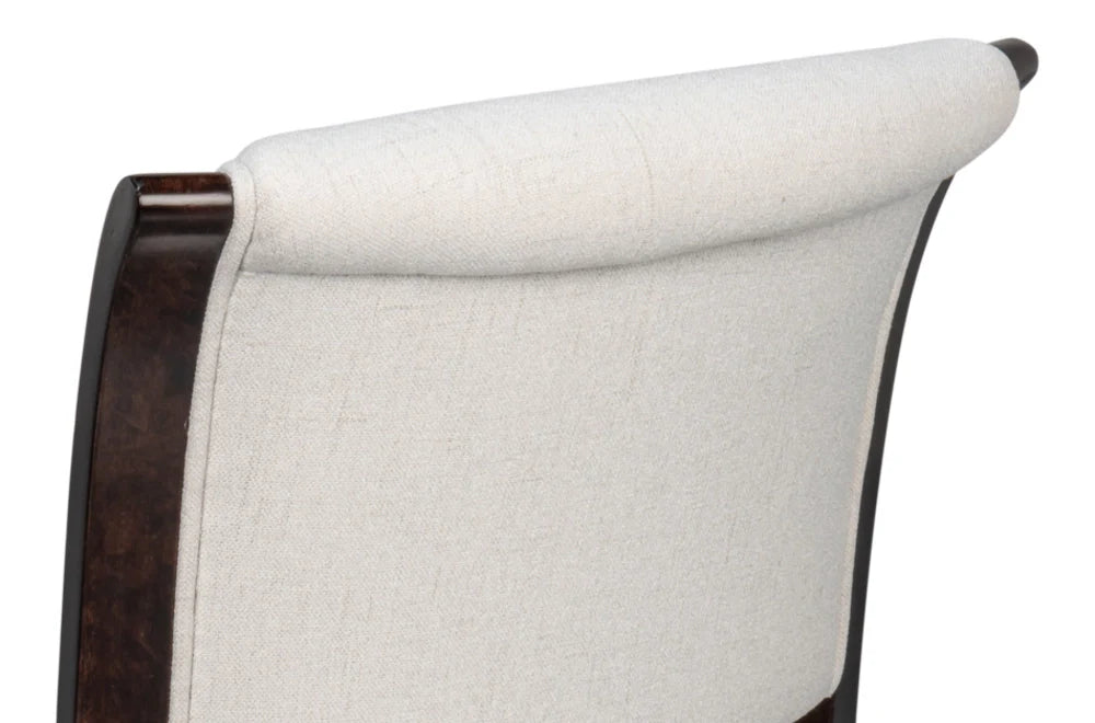 Bennedict Elegant Cream Modern Comfort Side Chair (Set Of 2)