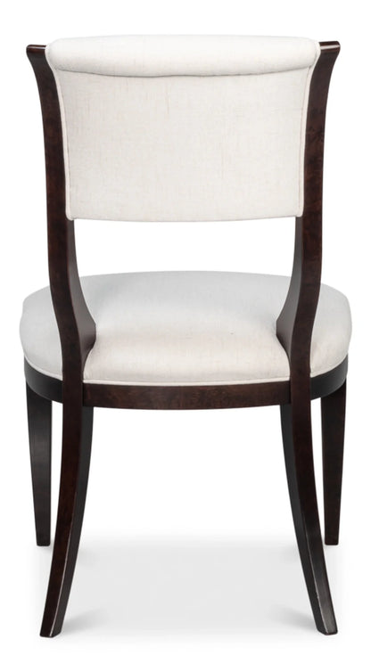 Bennedict Elegant Cream Modern Comfort Side Chair (Set Of 2)