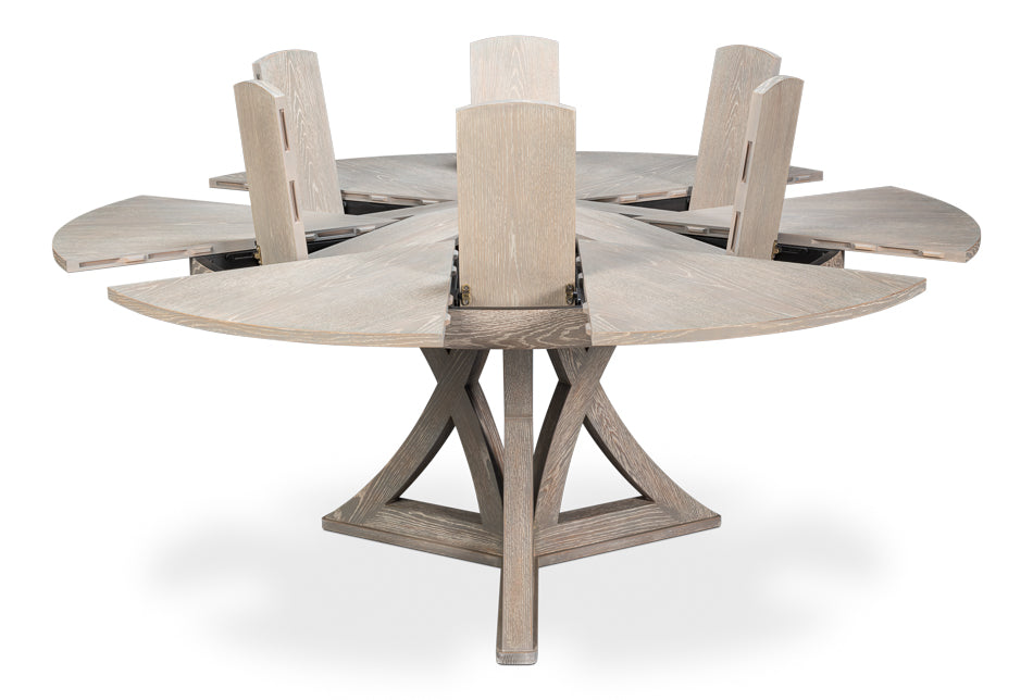 Casual Jupe Extendable Wooden Dining Table