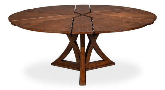Sarreid Casual Jupe Extendable Wooden Dining Table