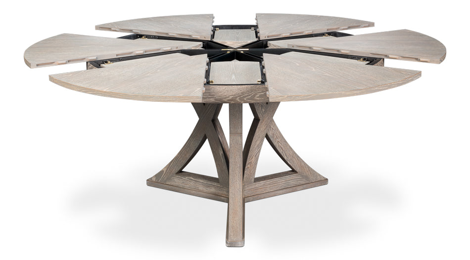 Casual Jupe Extendable Wooden Dining Table