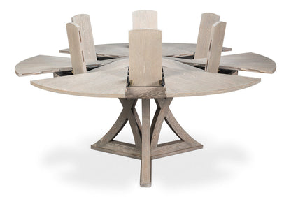 Casual Jupe Extendable Wooden Dining Table