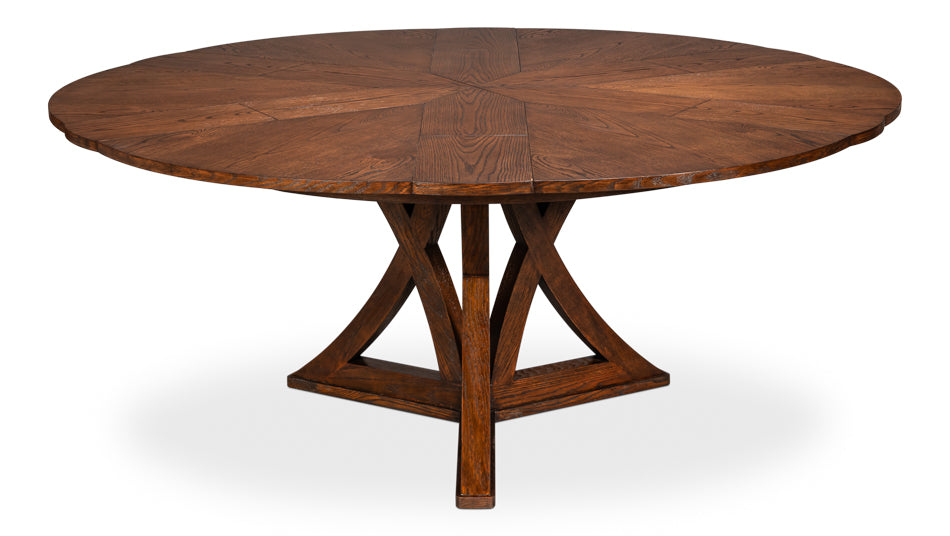 Casual Jupe Extendable Wooden Dining Table