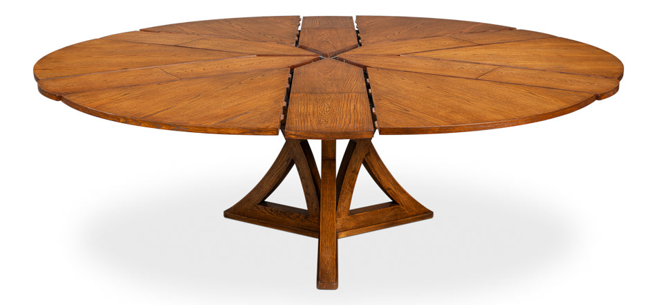 Casual Jupe Extendable Wooden Dining Table