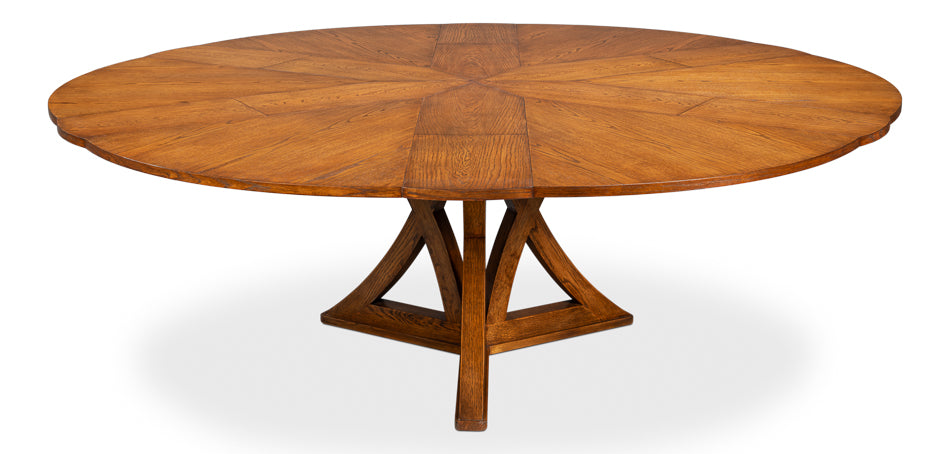 Casual Jupe Extendable Wooden Dining Table
