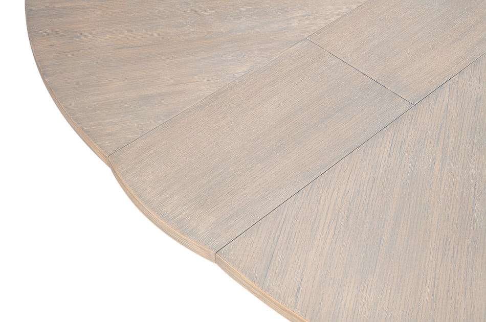 Sarreid Kelso Equestrian Extendable Round Dining Table