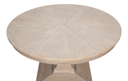 Sarreid Kelso Equestrian Extendable Round Dining Table