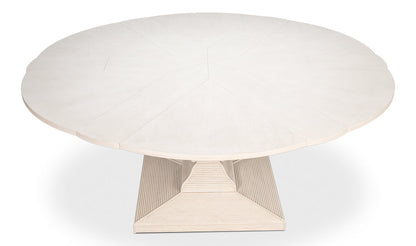Sarreid Kelso Equestrian Extendable Round Dining Table