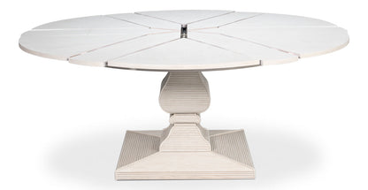 Sarreid Kelso Equestrian Extendable Round Dining Table
