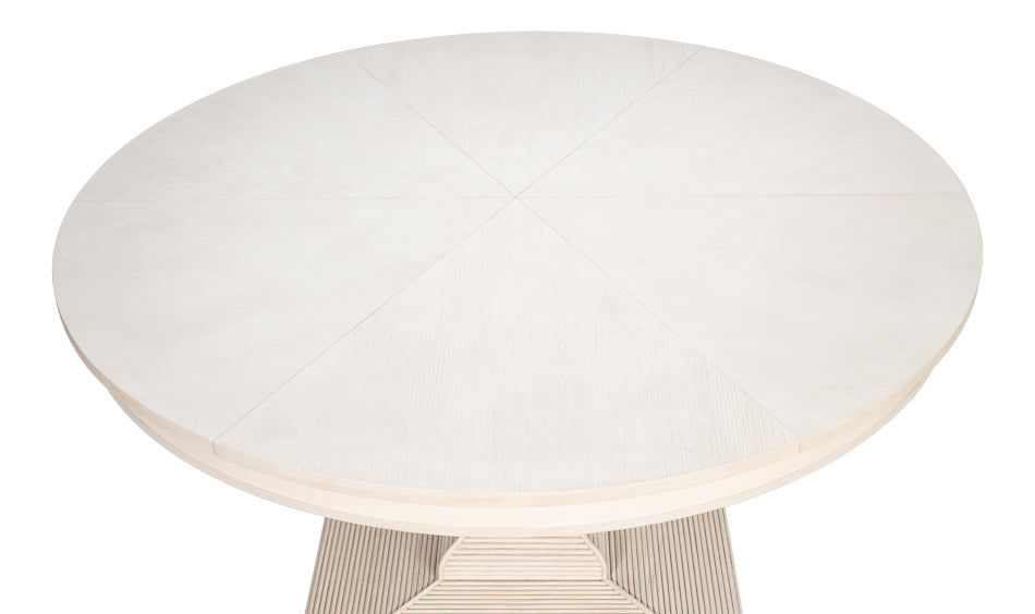 Sarreid Kelso Equestrian Extendable Round Dining Table