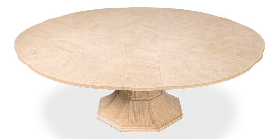 Sarreid Giselle Jupe Extendable Wooden Dining Table
