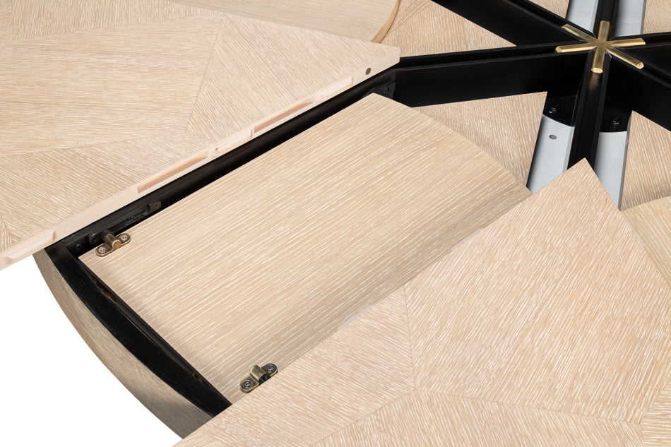 Sarreid Giselle Jupe Extendable Wooden Dining Table