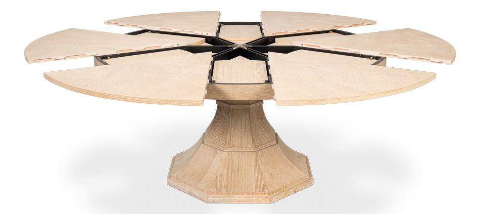 Sarreid Giselle Jupe Extendable Wooden Dining Table