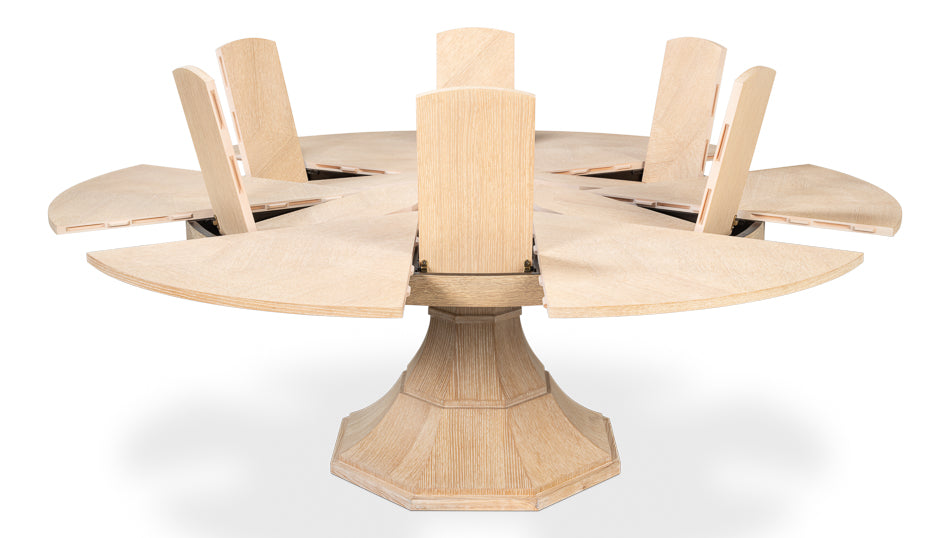 Sarreid Giselle Jupe Extendable Wooden Dining Table