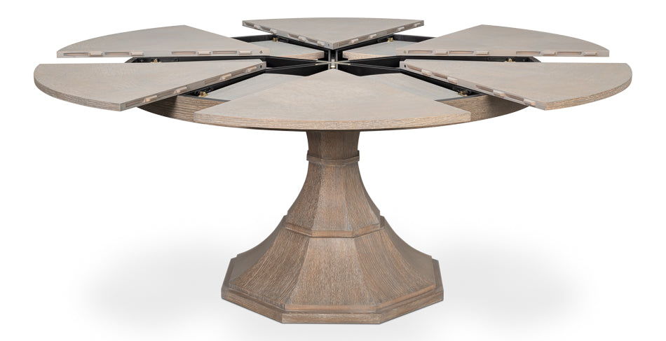 Sarreid Giselle Jupe Extendable Wooden Dining Table