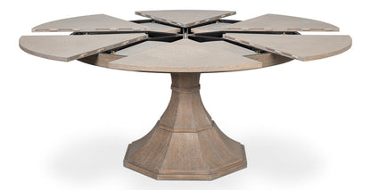 Sarreid Giselle Jupe Extendable Wooden Dining Table