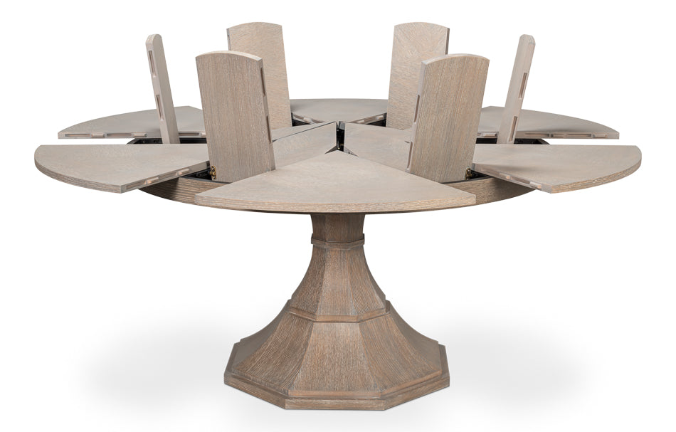 Sarreid Giselle Jupe Extendable Wooden Dining Table