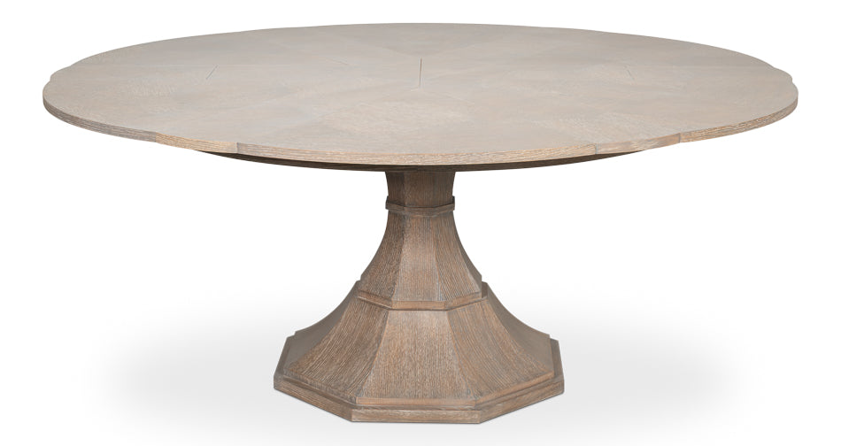 Sarreid Giselle Jupe Extendable Wooden Dining Table