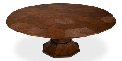 Sarreid Giselle Jupe Extendable Wooden Dining Table