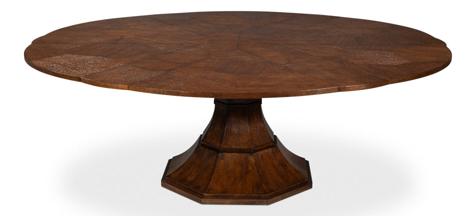 Sarreid Giselle Jupe Extendable Wooden Dining Table
